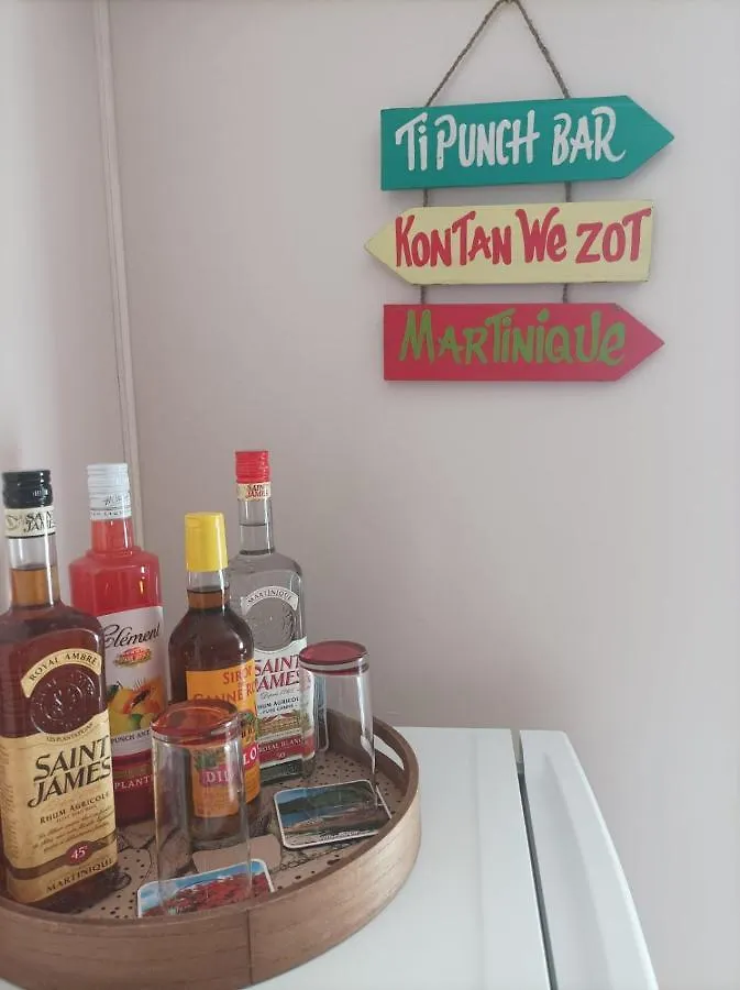 Aparthotel Studio Rouge Gorge Tartane La Trinite Martinique